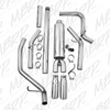 MBRP 3" Cat Back Dual Split Side T409 (14-19 Silverado/Sierra 1500) S5082409