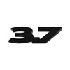 UPR Products 3.7 Billet Emblem Black (11-17 Mustang) 3667-06