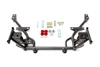 BMR K-Member - Standard Motor Mounts - Standard Rack Mounts - Black (2005 - 2014 Mustang) KM018H