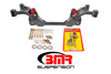 BMR K-Member - SBC/BBC Motor Mounts - Factory Steering Rack - Black (1982 - 1992 F-Body) KM007H