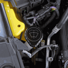 UPR Products Windshield Washer Cap Billet Engraved Black (15-17 Mustang) 5084-12