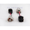 Set of 8 Denso (female) to Jetronic/EV1 Adapter (male) injector plug adaptors