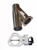 Pypes Universal Electric Exhaust Cutout Single w/3" Y-Pipe HVE13K