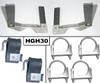 Pypes 64-72 GTO Hanger Kit Stainless 2.5" HGH30