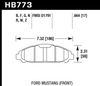 Hawk Performance Front Brake Pad DTC-60 (2017 Ford Mustang) HB773G.664