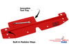 GrimmSpeed Radiator Shroud w/Tool Tray Red (08-14 Impreza/WRX/STi) 096009