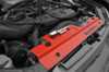 GrimmSpeed Radiator Shroud w/Tool Tray Red (02-07 Impreza/WRX/STi) 096006