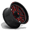 Fuel Off-Road 20x9 Ignite Wheel 6x139.7 BP 19 ET Gloss Black w/Candy Red D663