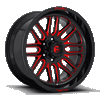 Fuel Off-Road 20x10 Ignite Wheel 8x180 BP -18 ET Gloss Black w/Candy Red D663