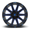 Fuel Off-Road 24x14 Contra Wheel 8x180 BP -75 ET Black & Blue D644