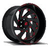 Fuel Off-Road 20x10 Vortex Wheel 8x165.1 BP -18 ET Black w/Candy Red D638