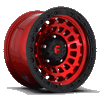 Fuel Off-Road 20x9 Zephyr Wheel 6x139.7 BP 1 ET Candy Red w/Matte Black Ring D632
