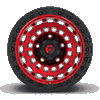 Fuel Off-Road 20x9 Zephyr Wheel 5x150 BP 20 ET Candy Red w/Matte Black Ring D632