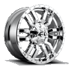 Fuel Off-Road 20x9 Sledge Wheel 8x165.1 BP 1 ET Chrome D631