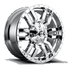 Fuel Off-Road 20x9 Sledge Wheel 8x180 BP 20 ET Chrome D631
