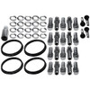 Race Star 1/2" Lug Nuts Ford Open End 1.38" Long 13/16" Head Qua 20 (Centered Washers) 601-1426-D-20