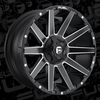 Fuel Off-Road 20x9 Contra Wheel 8x165.1 BP 1 ET Matte Black D616