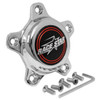 Race Star Replacement Wheel Center Cap, 5 Lug Short Plastic Chrome 615-5096-1