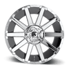 Fuel Off-Road 22x10 Contra Wheel 8x180 BP -18 ET Chrome D614