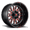 Fuel Off-Road 18x9 Stroke Wheel 8x180 BP 20 ET Gloss Black w/Candy Red D612