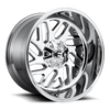 Fuel Off-Road 22x14 Triton Wheel 8x165.1 BP -75 ET Chrome D609