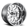 Fuel Off-Road 22x12 Triton Wheel 8x180 BP -43 ET Chrome D609