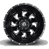 Fuel Off-Road 20x8.25 Cleaver Dually Front Wheel 8x165.1 BP -195 ET 117.20 Bore Black D574