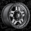 Fuel Off-Road 16x8 Anza Wheel 6x5.5 BP 1 ET Matte Anthracite Black Ring D558