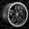 Fuel Off-Road 18x9 Anza Wheel 6x5.5 BP 1 ET Matte Black Anthracite Ring D557