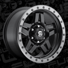 Fuel Off-Road 18x9 Anza Wheel 5x5 BP 1 ET Matte Black Anthracite Ring D557