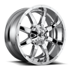Fuel Off-Road 17x9 Maverick Wheel 8x165.1 BP 1 ET Chrome D536