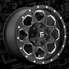 Fuel Off-Road 18x9 Boost Wheel 8x165.1 BP 1 ET Matte Black D534