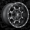 Fuel Off-Road 18x9 Krank Wheel 8x165.1 BP -12 ET Matte Black D517