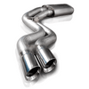 Stainless Works Catback Exhaust - Resonator - Front of Rear Tire Exit - Performance Connect (2010 - 2014 Raptor SuperCab) FTR13CBFT