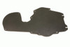 BMR Aluminum A/C Delete Panel Black (68-72 A-Body) FP004H