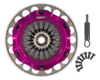 Exedy Hyper Compe-D Twin Cerametallic Clutch 24 Spline (Subaru) FM022SDL