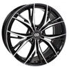 Enkei 18x8 ONX Wheel 5x120 BC 40 ET Black Machined 505-880-1240BKM