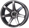 Enkei 19x9.5 PF07 Wheel 5x114.3 BC 45 ET Dark Silver 490-995-6545DS