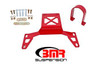 BMR Driveshaft Safety Loop - Front - 2-Piece Loop - Red (2007 - 2014 Shelby GT500) DSL020R