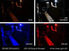 Diode Dynamics Interior LED Conversion Kit Stage 1 Red (07-18 Wrangler JK) DD0367