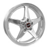 Race Star 18x5 92 Drag Star Wheel Dodge Hellcat 2.13 BS Polished (2015 - 2023 Dodge Challenger Hellcat) 92-850445DP