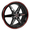 Race Star 93 Truck Star 20x9 Wheel - 6x4.75 BC 5.92 BS - Black Chrome (2015 - 2021 Colorado / 2015 - 2021 Canyon WT & Z71) 93-090051 BC