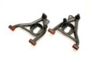 BMR A-Arms - Lower - DOM - Non-Adjustable - Polyurethane Bushings - Spring Pocket - Black (1982 - 1992 F-Body) AA008H
