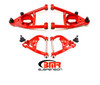 BMR A-Arm Kit Upper & Lower Non-Adj Red (64-72 A-Body) AA033R