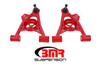 BMR Lower A-Arms Spring Pocket Non-adj Poly Std Ball Joint Red (1994-2004 Mustang) AA040R