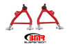 BMR A-Arms - Lower - Coilover - Adjustable - Rod End - Tall Ball Joint - Red (1994 - 2004 Mustang) AA045R