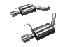 ARH Axleback Exhaust System SS Tips (05-2009 GT500/Mustang 3 Valve) MST-05212AXBK