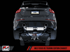 AWE Catback Exhaust Touring Non-Resonated Black (16-18 Focus RS Manual) 3015-33088