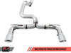 AWE Catback Exhaust Touring Resonated Chrome (16-18 Focus RS Manual) 3020-32036