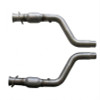BBK Short Mid Pipe w/ Converters For BBK 1647 Series Long Tube Headers (05-08 Hemi 5.7L) 1796